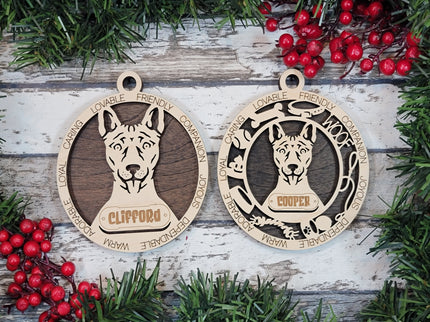 Basenji Personalized Dog Ornament