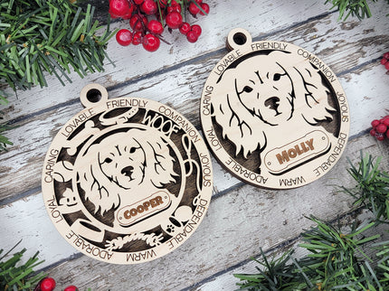 Boykin Spaniel Personalized Dog Ornament