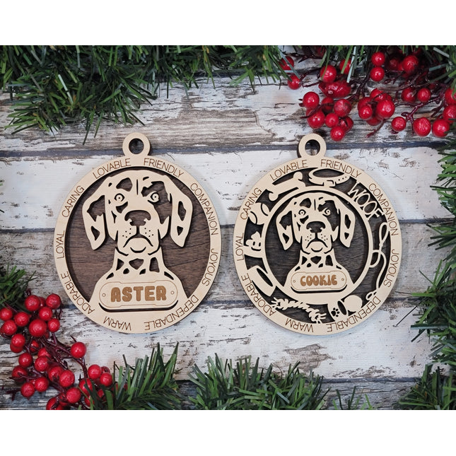 Dalmatian Personalized Dog Ornament