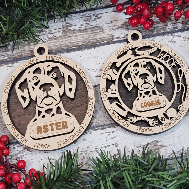 Dalmatian Personalized Dog Ornament