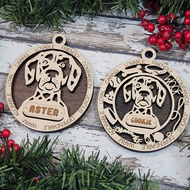 Dalmatian Personalized Dog Ornament