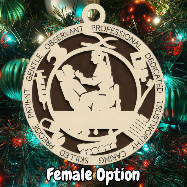 Dentist Personalized Occupation Ornament