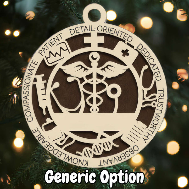 Doctor Personalized Occupation Ornament