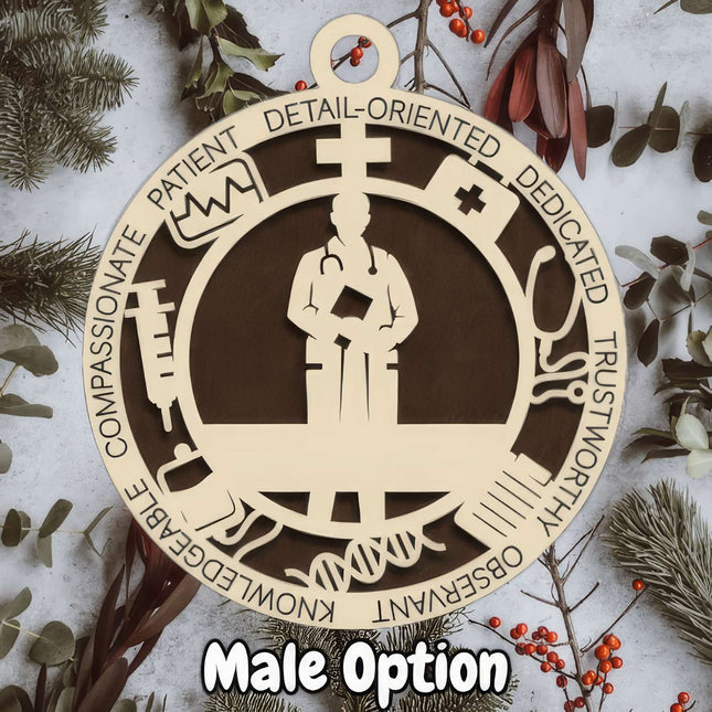 Doctor Personalized Occupation Ornament