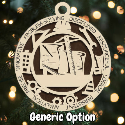 Engineer Personalized Occupation Ornament