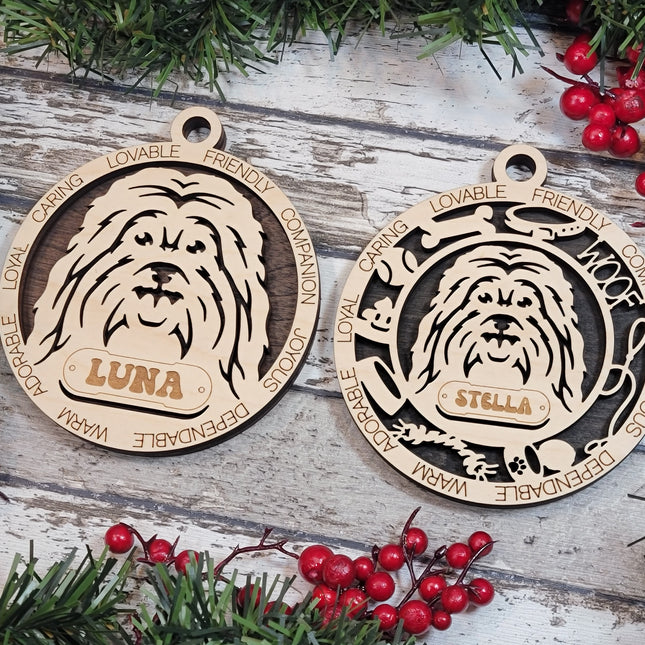 Havanese Personalized Dog Ornament