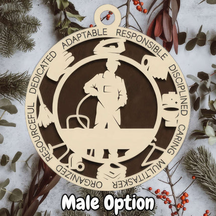 Homemaker Personalized Occupation Ornament
