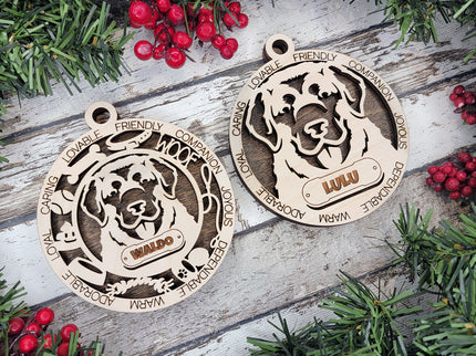 Leonberger Personalized Dog Ornament