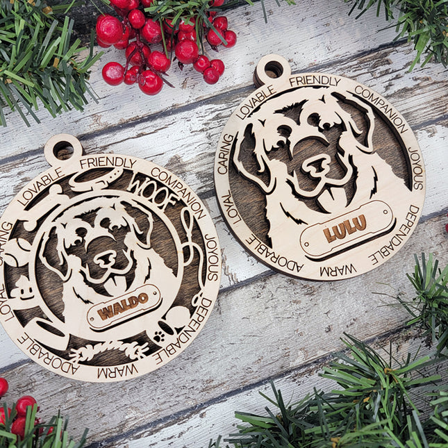 Leonberger Personalized Dog Ornament