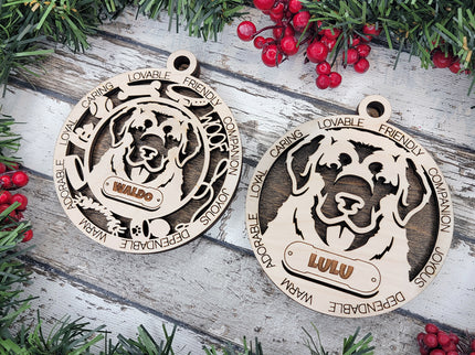 Leonberger Personalized Dog Ornament