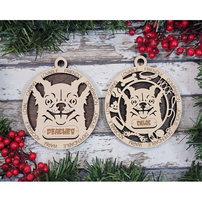 Old English Sheepdog Personalized Dog Ornament