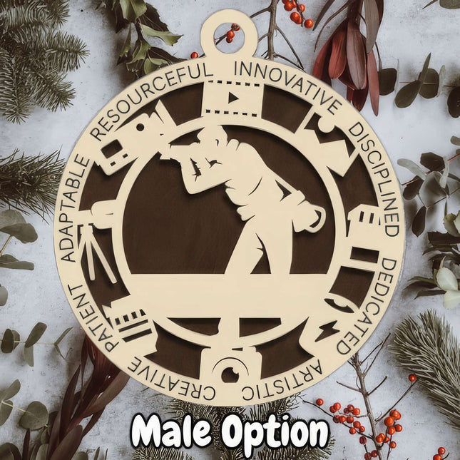 Photographer Personalized Occupation Ornament