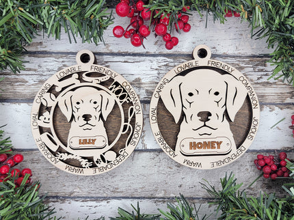 Plotthound Personalized Dog Ornament