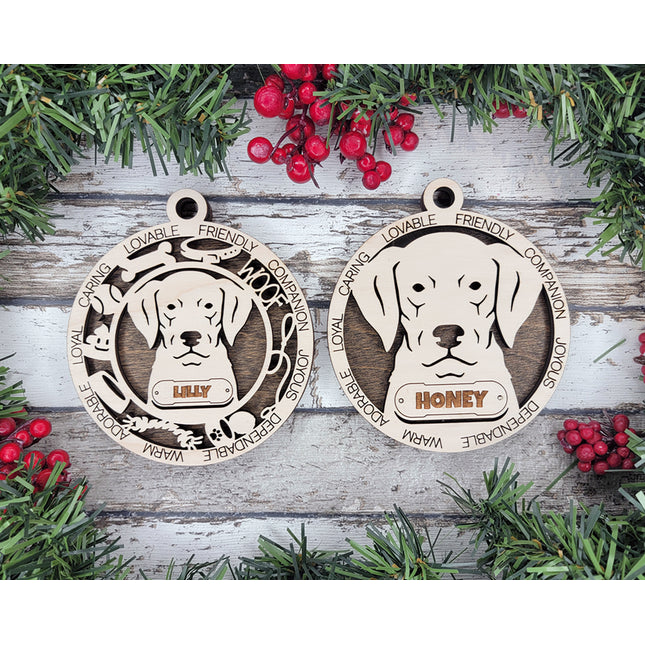Plotthound Personalized Dog Ornament