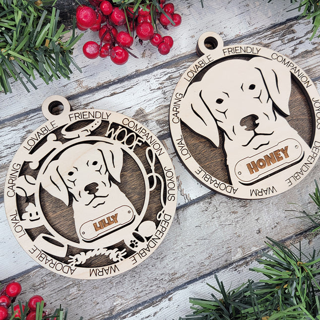 Plotthound Personalized Dog Ornament