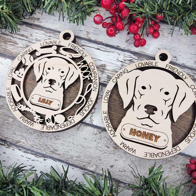 Plotthound Personalized Dog Ornament