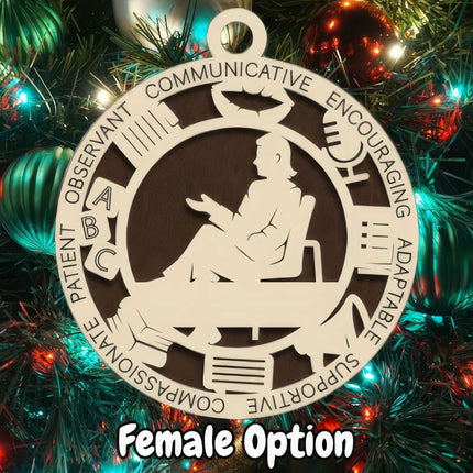 Speech Therapist Personalized Occupation Ornament